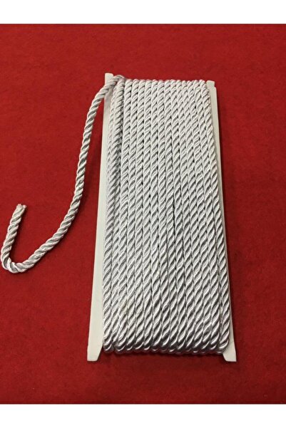 karantuhafiye Λευκό κορδόνι 10 μέτρα 3,5 χιλιοστά