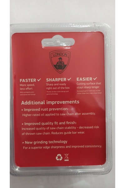 London Motorlu Testere 3/25 36 Dış Zincir