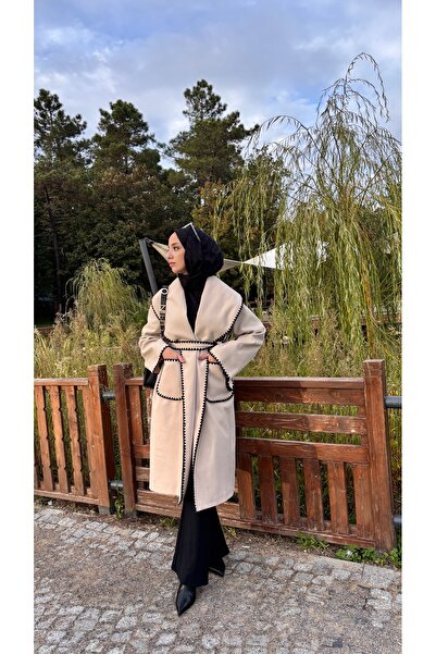 hacer ayaydın ΚΕΝΤΗΤΟ ΜΠΟΥΡΟΥΖΙ ΤΥΠΟΥ ΖΩΝΗΣ ΓΥΝΑΙΚΕΙΟ ΠΑΛΤΟ