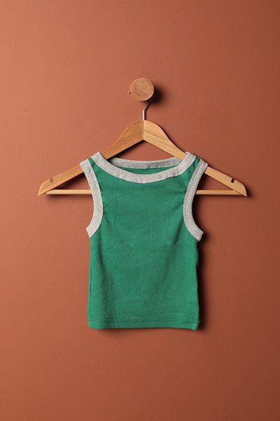 Lukas Camisole Fabric Halter Neck Women's Blouse-Green