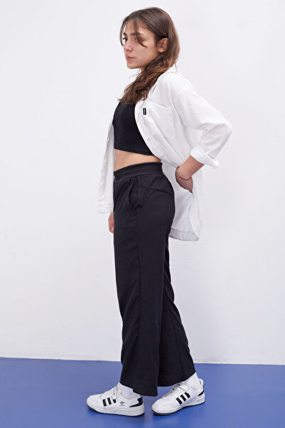 Cansın Mini White Girl's Hooded Shirt Suit 17959