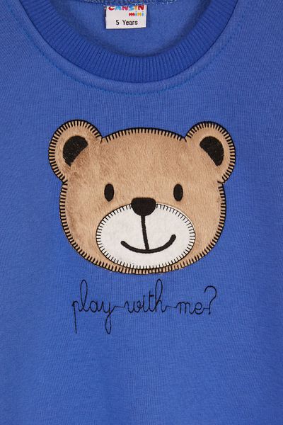 Cansın Mini Комплект от 2 прежди с 3 рельефа на тема сладко плюшено мече на Blue Boy