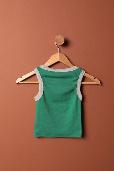 Lukas Camisole Fabric Halter Neck Women's Blouse-Green