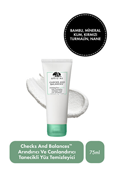 Origins Checks and Balances Polishing Face Scrub Arındırıcı ve Canlandırıcı T...