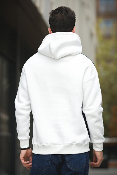 Oksit Чоловічий світшот Placide з трьох ниток бавовняний з капюшоном