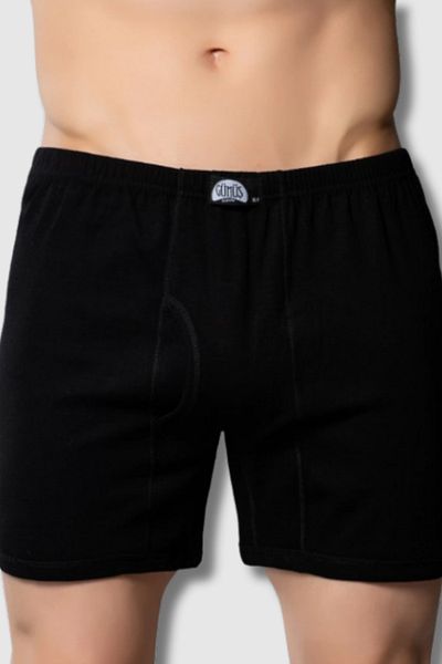 GÜMÜŞ Men's Silver Ribbed Legs 3058 - Black Pack of 6