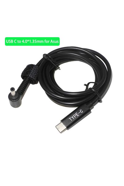 Choice كابل شحن USB C PD مقاس 4.0-1.35 مم، محول طاقة عالمي من النوع C إلى DC لجهاز Lenovo As