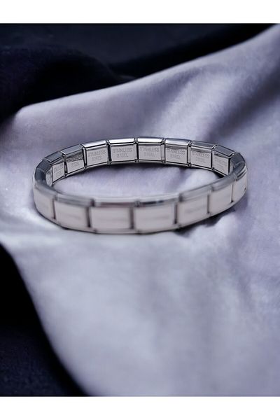 stainless steell سوار سحر إيطالي