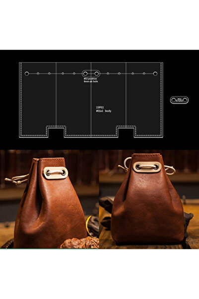 Choice قالب أكريليك لصنع الحقائب من ACL YOMDID، قطعتان/مجموعة، قالب جلدي، قال...