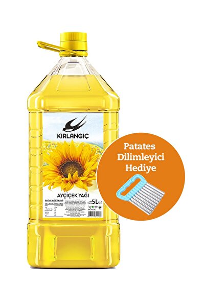 Kırlangıç KIRLANGIÇ AYÇİÇEK YAĞI 5 LT + Patates Dilimliyici Hediyeli
