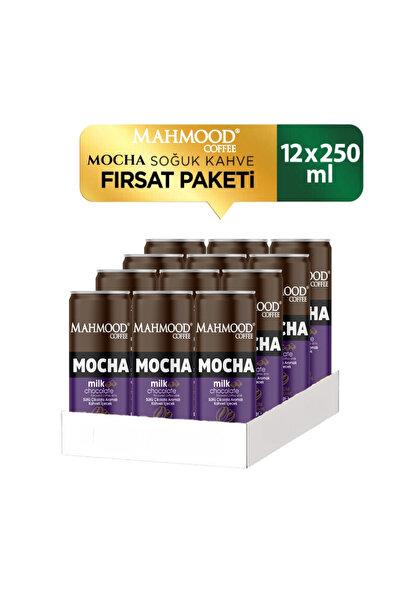 Mahmood Coffee Mocha Soğuk Kahve 250 ml X 12 Adet