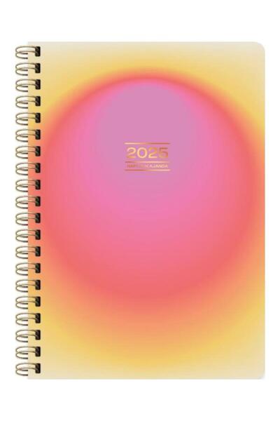 KESKİN COLOR Keskin Color Spr.sert Kp.haftalık Ajanda Aura A5 2025 / Keskin C...