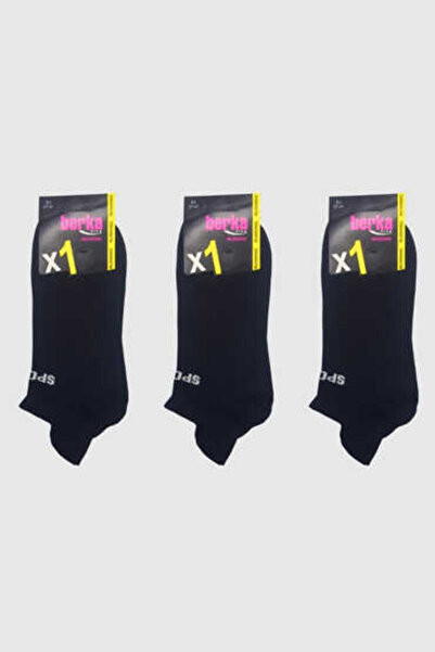 BERKA SOCKS حزمة من 12 حذاء بيركا أسود للنساء