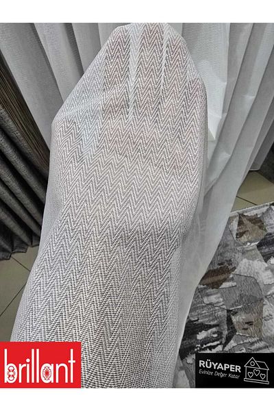 Brillant Rüyaper Italian Series Trend Product Tight Pleat Fish Back Tulle Curtain Suitable for All Rooms