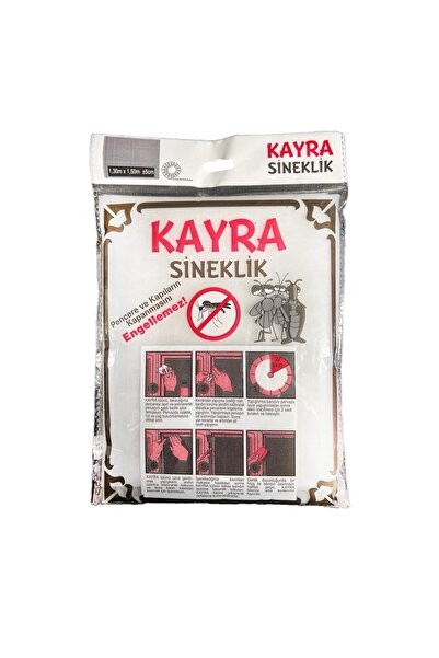Kayra Sineklik Büyük Pvc 130x150 Cm Yapıştırmalı Hazır Sineklik