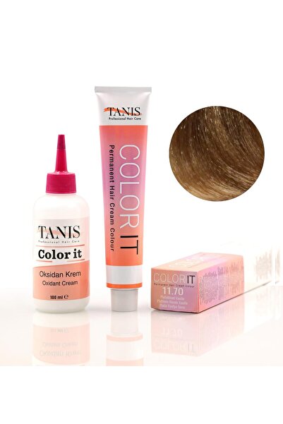TANİS PROFESSİONAL TANİS COLOR-IT (100 ML) Permanent Saç boyası 11.70 (Platin...