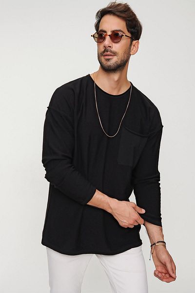 CHUBA Ανδρικό κολάρο ποδηλάτου Hero με βρώμικη ραφή με μακρυμάνικο λεπτό πλεκτό πουλόβερ 22w202