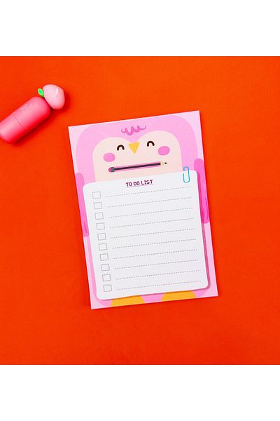 Gift Moda To Do List with Owl Design