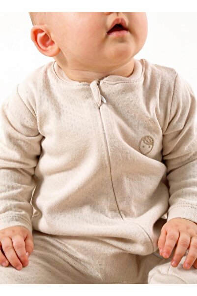 Bubbles 100% Cotton Breathable Fabric Jacquard Baby Jumpsuit