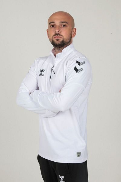 hummel Oregon Half Zip Sweatshirt - 7 Different Colors, White - XL Tracksuit Top