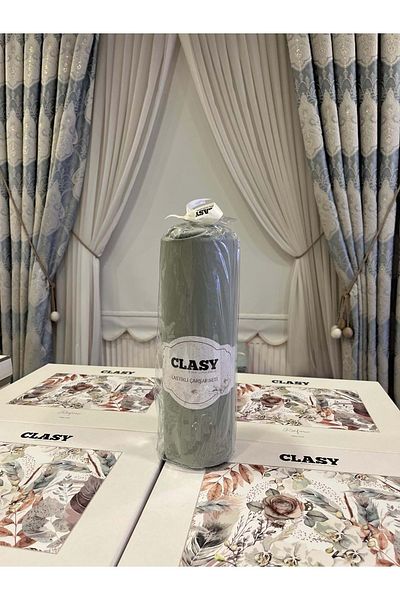 Clasy Minel Single Elastic Sheet Mint 100X200
