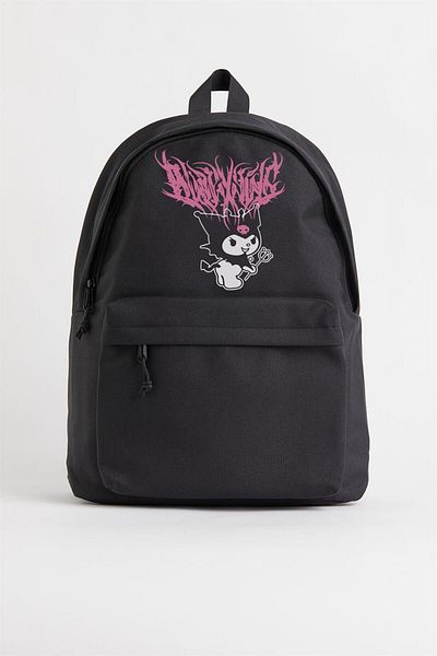 Aesthia Σακίδιο πλάτης MINGALONDON Kuromi Pink Printed Unisex