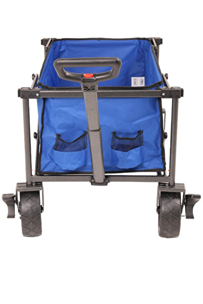 Genel Markalar Katlanır Vagon Plaj Ve Kamp Arabası Fren Sistemli Koruma Kılıf...