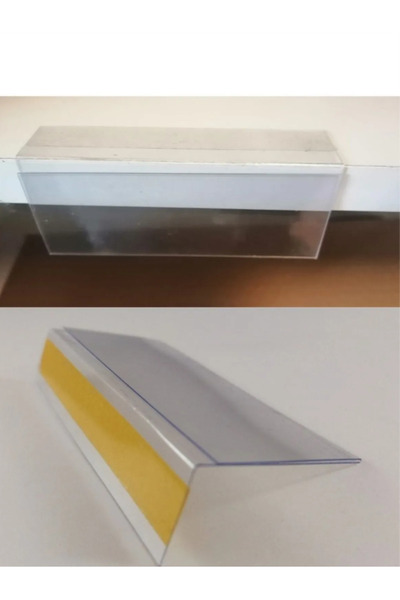 çavuşoğlu etiket 4x10 Ebat Pvc Yapışkanlı Raf Fiyat Etiketi  100 Adet