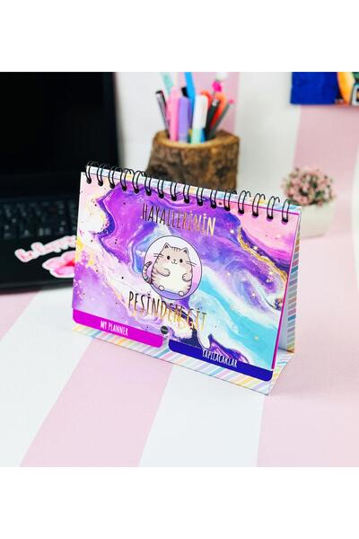 Gift Moda Hayallerinin Peşinden Git Tasarımlı Yeni Nesil Masa Üstü Planner 2 ...