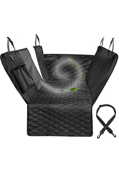 Choice 143x153CM black Dog Carriers Waterproof Rear Back Pet Dog Car Seat Cov...