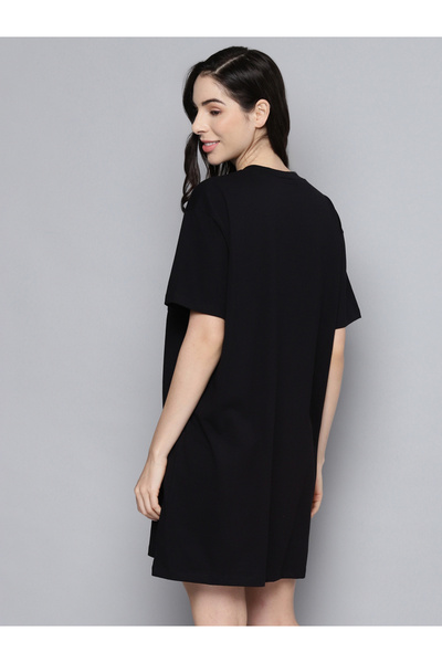 Sassafras By Styli Coffee Slogan Print Sleep T-Shirt Dress