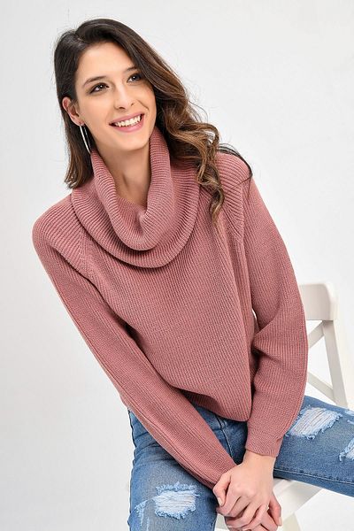 CHUBA Women's Degaje Turtleneck Short Thessaloniki Knitwear Sweater 20W106