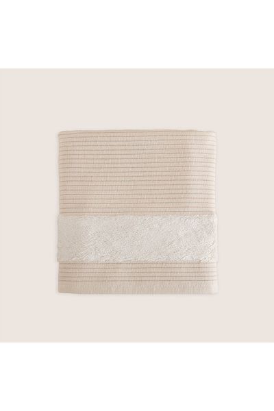 Chakra Natural-Beige Gordel Hand Towel - 30X50 cm