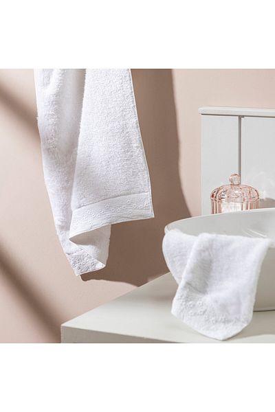 Chakra Sophian 50X90 cm White Face Towel