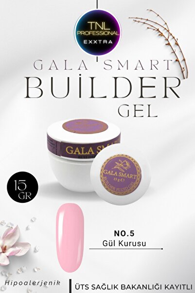 tnl professional Tnl Exxtra Gala Smart Builder Jel Gel No: 05 15g Protez Tırnak Jeli Gül Kurusu