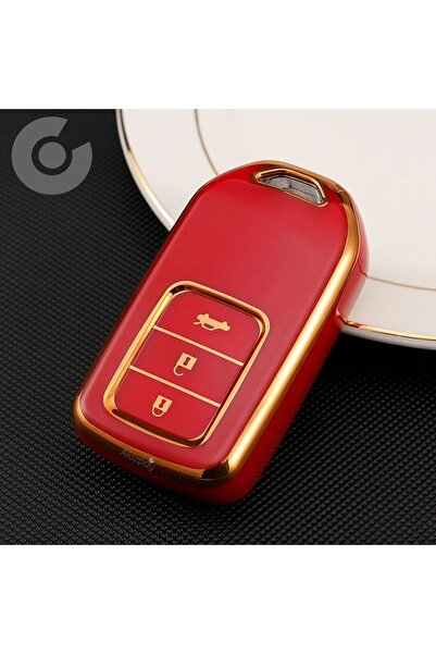 Alazpay غطاء حماية لمفتاح السيارة هوندا سيفيك FC5 HR-V CR-V City من مادة TPU ...