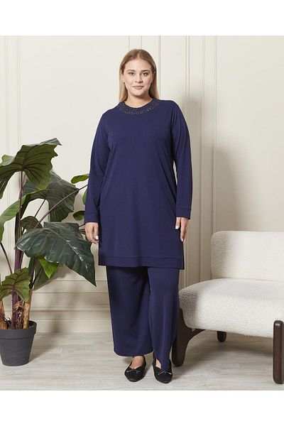 Ferace Σετ γυναικείο κοστούμι δύο τεμαχίων Plus Size