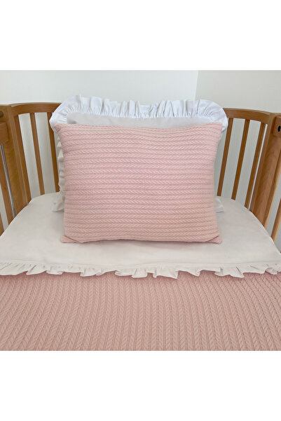 PAMUKA Pike Takımı Bebek Örgü Desen-Açık Pembe