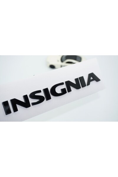 DK Tuning Opel Insignia Siyah Abs 3m 3d Bagaj Yazı Logo