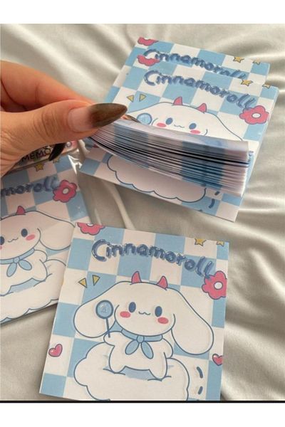 Rota Hediyelik Cinnamoroll Kawaii 50 Sheets Non-Adhesive Note Paper - Office