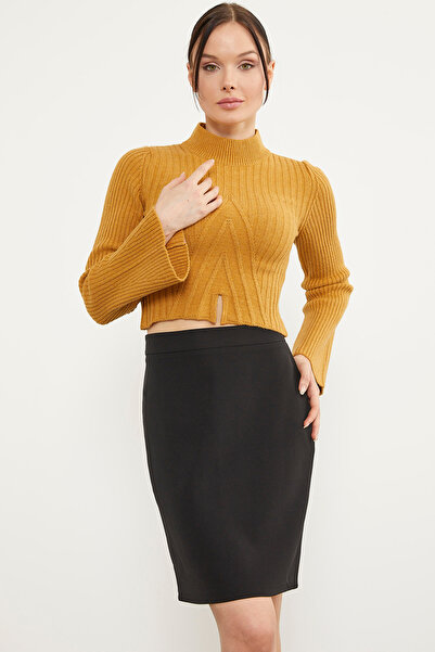 Sementa Півкороткий светр з трикотажу - Сонце