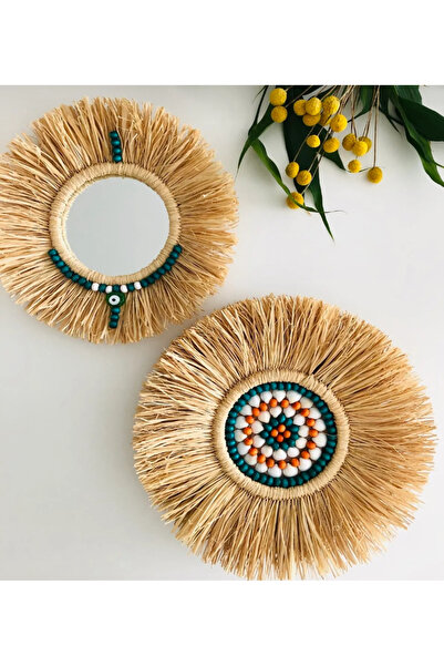 Emek Hasir Ayna Rafya Ayna Ikili Set