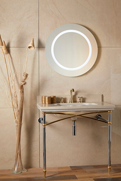Led MIRROR | Round Led Bathroom Mirror  | Decorative Led Mirror - 60*60