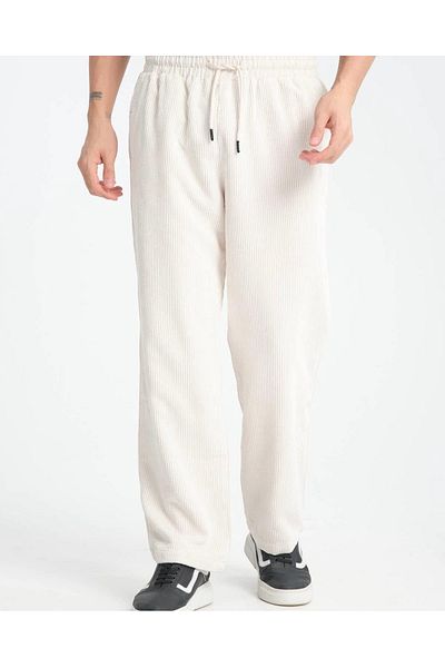 bafatex Men's Pleated Baggy Fit Trousers
