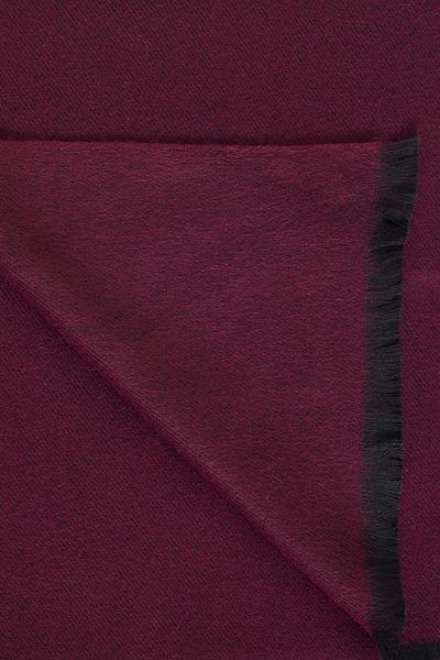 AC&Co / Altınyıldız Classics Ανδρικό πλεκτό κασκόλ χωρίς σχέδια σε μπορντό