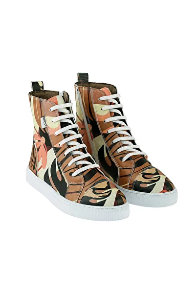 NOOSY Πολύχρωμες γυναικείες μπότες sneaker