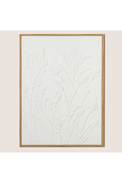 Chakra Sueno Naturel Tablo 93x123 cm Beyaz