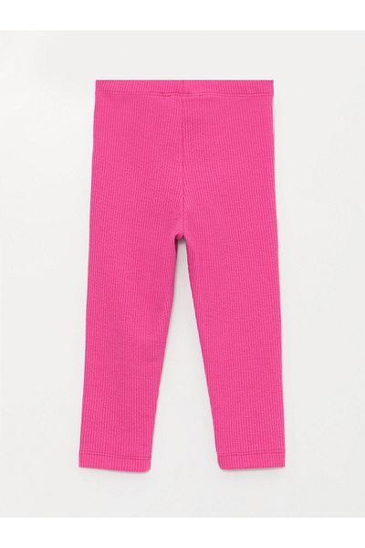 Little Star Girl's Wrinkled Knitted Lycra Tights