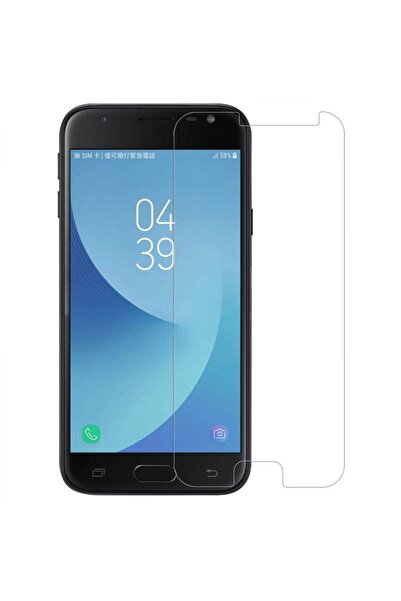Nettech Samsung Galaxy J320 J3 2017 Uyumlu Kılıf Dostu Ön Koruma Cam Ekran Ko...