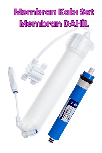 water jobs Su Arıtma Cihazı Membran Kabı + Membran Full Set